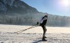 skiing